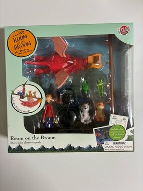 New in Box Room on the Broom Story Time Character Pack